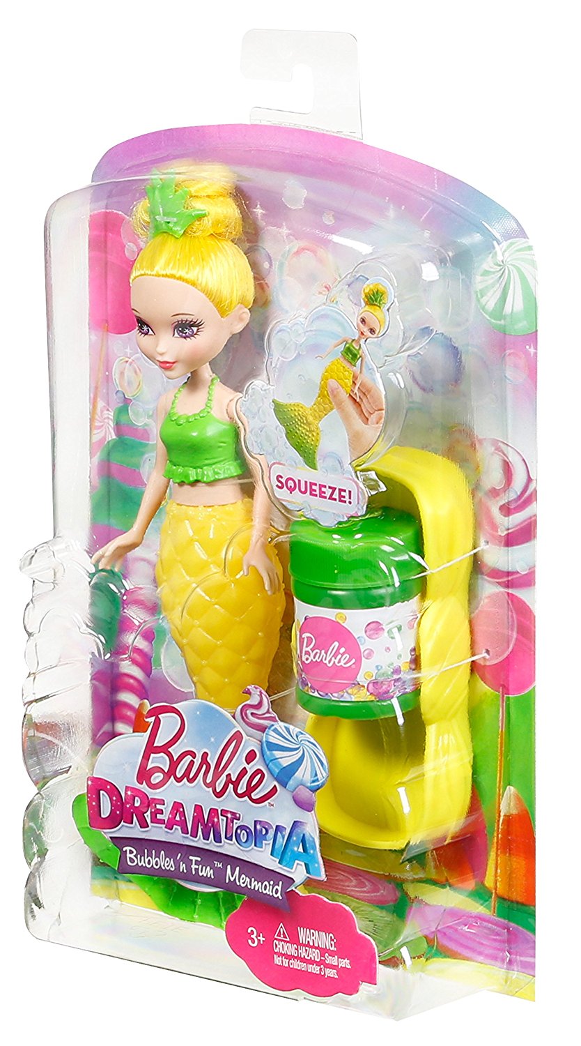 Маленькая русалочка Barbie с пузырьками  